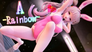 【MMD】Yuzu Rabbit Alice's A -Rainbow-【เทพธิดาแห่งชัยชนะ: นิกเคอิ/เทพธิดาแห่งชัยชนะ: นิกเค】