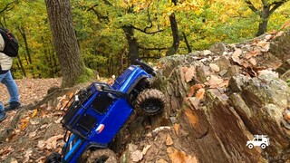 ⚠️RC CAR EXPEDITION⚠️ KRCSKY LES #9 -TRX4 Defender, Blue, rock 2/3