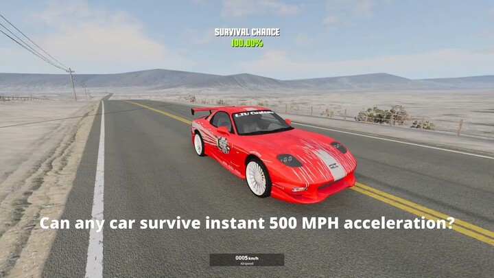 0-800 KM_H INSTANT ACCELERATION! Can Any Car Survive BeamNG.drive
