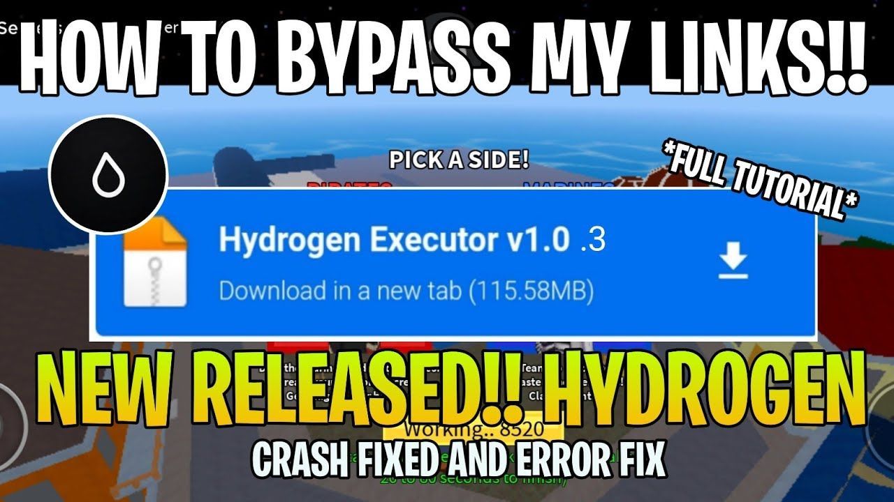 Hydrogen - New BLOXFRUIT OP SCRIPT _ NEVA HUB ERROR AND CRASH FIXED! _  HYDROGEN - BiliBili