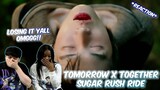 (TOP TIER!!) TXT (íˆ¬ëª¨ë¡œìš°ë°”ì�´íˆ¬ê²Œë�”) 'Sugar Rush Ride' Official MV - REACTION W/ @ashgurl23