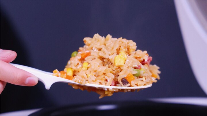 Delicious Braised Chinese Sausage Rice [Xiaoao Wants to Eat]