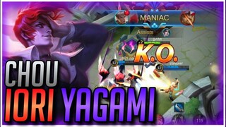 IORI YAGAMI | CHOU MONTAGE 9 | MLBB | SHEYNIE