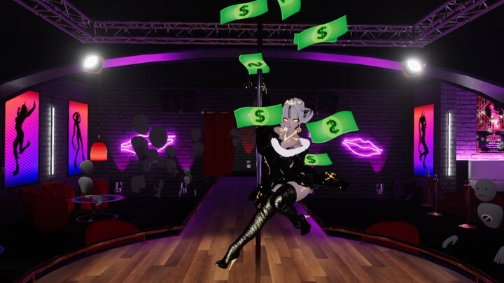全身追踪钢管舞 FBT heaven