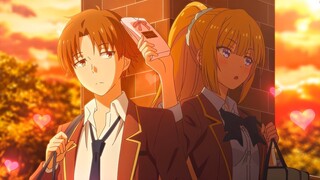 Kei Loves Kiyotaka, Karuizawa Took The First Step CUTE MOMENT!! | Classroom Of The Elite Season 3