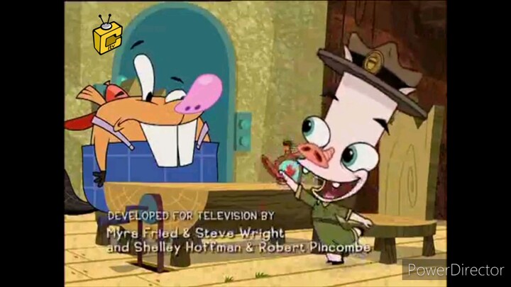 Iggy Arbuckle The Beaver Who Would Be A King (CITV Airing) December 23rd 2010