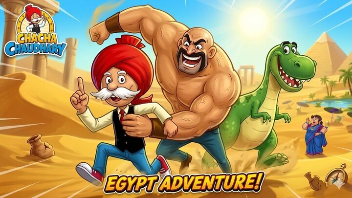 Chacha Chaudhary , Raka Aur Jinie