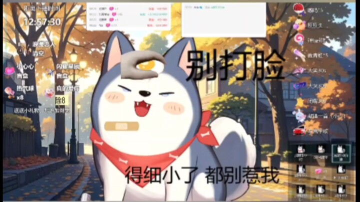 Pet the silly dog