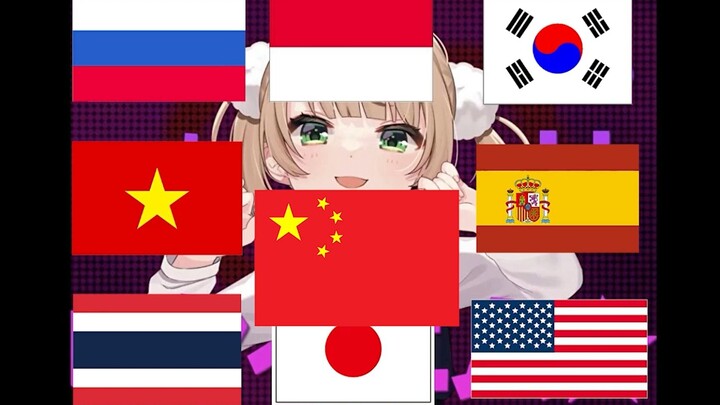 [Dubbing comparison] Nine language versions of Loli God