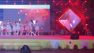 【4FUN】 لا يوجد شيء أكثر تجانسًا من 4FUN سوى IZ*ONE! رقصة FIESTA المذهلة في معرض الرقص الربيعي لجامعة