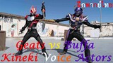 [ฝึกพากย์ไทย] Kamen Rider Geats Ryuki form vs Kamen Rider Buffa Ouja form