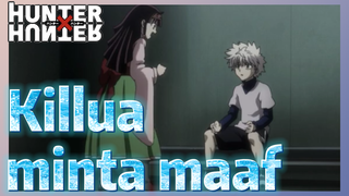 Killua minta maaf