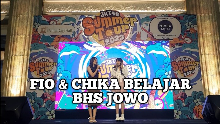 [Stage Activity] JKT48 - Belajar Bhs Jawa | Summer Tour Yogya 2023