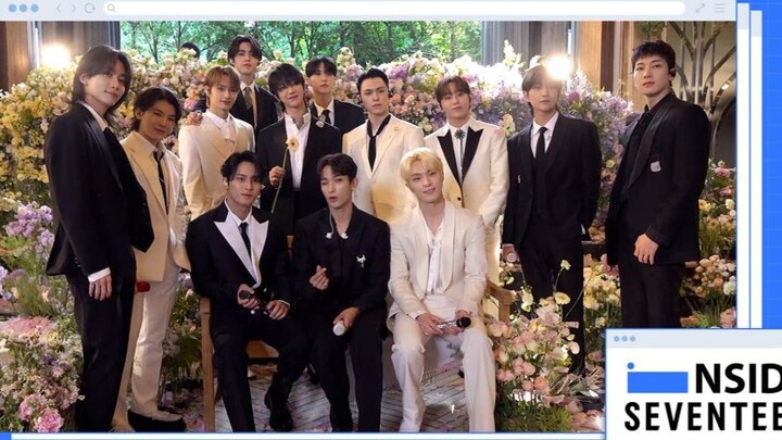 【سوكشو - ترجمة صينية】[INSIDE SEVENTEEN] مقطع مباشر لأغنية “April Shower” | لقطات من وراء الكواليس