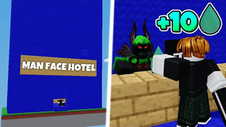 ฉันสร้างโรงแรมใน Roblox BedWars