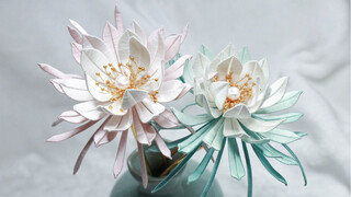 Threadwrapping Flower Chanhua Tutorial | Epiphyllum