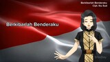 Berkibarlah Benderaku - Lagu Nasional Indonesia vocal by ShinDay