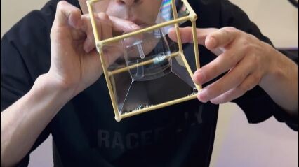 I think I just saw four-dimensional space!