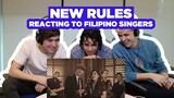 New Rules Reacting to Filipino Singers
