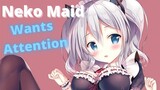 {ASMR Roleplay} Neko Maid Wants Attention "Master/Sir"