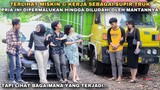 TERLIHAT MISKIN & KERJA SEBAGAI SUPIR TRUK, PRIA INI DIPERMALUKAN HINGGA DILUDAHI OLEH MANTANNYA !!