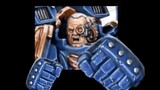 [Warhammer 40K] Gambar langka Ultramarine berlatih pukulan mengayun selama era 2K