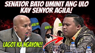 SENATOR BATO UMINIT ANG ULO KAY SENYOR AGILA! SOCORRO BAYANIHAN SERVICES SENATE HEARING