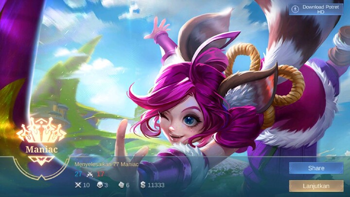 apakah mau berteman dengan nana