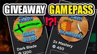 GiveAway GAMEPASS BLOX FRUITS (90k Subscribes) | Noob Power