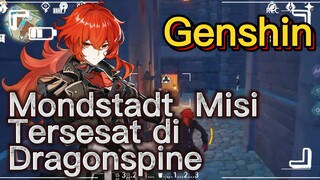 Mondstadt Misi Tersesat di Dragonspine