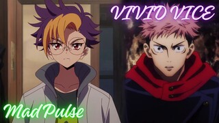 VIVID VICE X Mad Pulse (AMV) | Mashup of Jujutsu Kaisen X Digimon Beatbreak