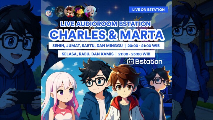 AUDIOROOM CHARLES MARTA - CERITA SAHABAT DONGENG | SELASA, 26 MEI 2025