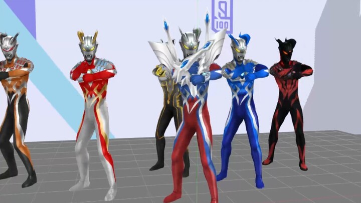 [MMD] Pulau harta karun baru versi macho Ultraman, telah pulih sepenuhnya