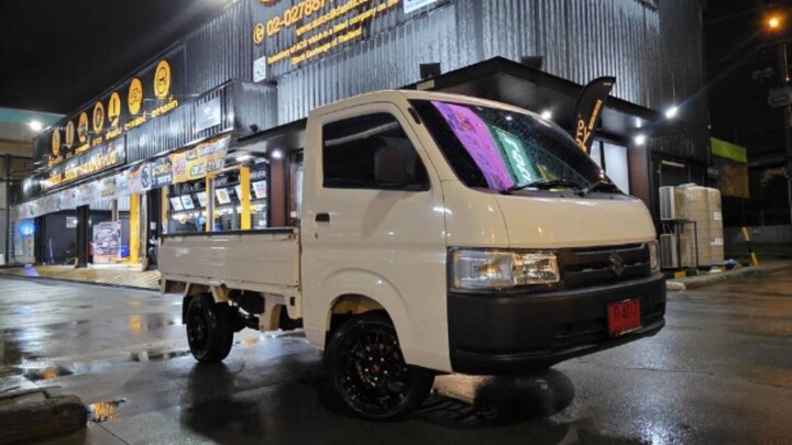 After เปลี่ยนล้อแม็กซ์ เพื่อความปลอดภัย SUZUKI CARRY
