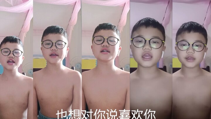 Five equal parts boy