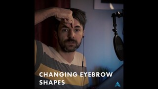 Eyebrows ALWAYS follow the FOREHEAD - #Quicktips