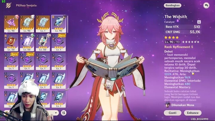 Yikko Terkuat Pakai Kagura Ini Senjata & Artefaknya