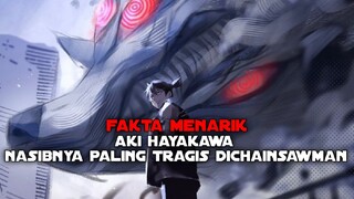 Beberapa fakta menarik Aki hayakawa karakter chainsawman yang nasibnya paling tragis🥲