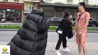 (P8) Troll Mang Áo Khổng Lồ Ra Phố #Prank