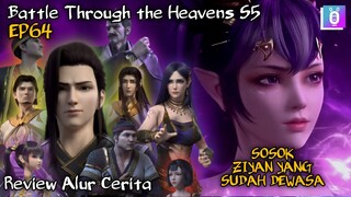 Xiaoyan dikejutkan dengan sosok Ziyan yang sudah dewasa - Review Battle Through the heavens S5 Ep64