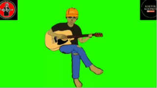 GREEN SCREEN#MAIN GITAR SANTAI