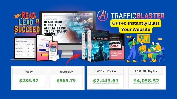 Traffic Blaster Review: How to Boost Your Business Using Free Traffic Only