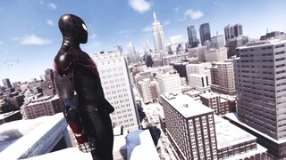 Miles Morales - City Patrol - Stylized Free Roam & Combat - PS5 Gameplay