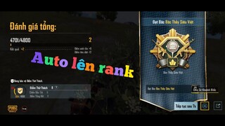 PUBG MOBILE | HƯỚNG DẪN CÁCH LEO RANK AUTO CỘNG ĐIỂM!