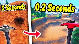 I Crafted A Godly Pickaxe That Mines The Earth in .02 Seconds