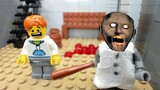 GRANNY LEGO THE HORROR GAME ANIMATION  Scary Granny and Day 5