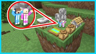 MIPAN & ZUZUZU MENEMUKAN RAHASIA DESA VILLAGER PALING KECIL DI MINECRAFT SURVIVAL! ANEH BANGET
