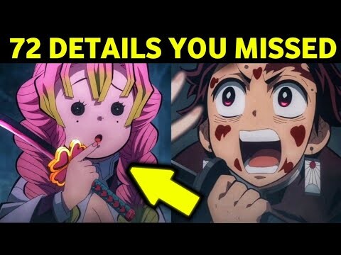 72 Small Details You Missed In Demon Slayer Season 3