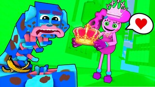 Poor PJ Pug-A-Pillar LOVE Mommy Long Legs - Love Curse - Minecraft Animation