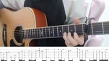 [Anime Fingerstyle Teaching with Score]—Brave Song Angel's Heartbeat's favorite little ensemble (wit